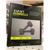 Image 2 : Flo 360 5lb Dumbbell Set - 2.5lbs Each