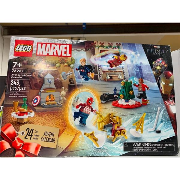 Lego Marvel 243 Pc 24 Gift Advent Calander