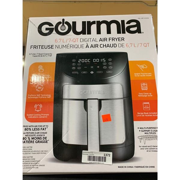 Gourmia 6.7L Digital Air Fryer