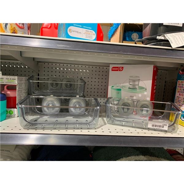 OXO Suction Cup Shower Caddies - Lot of 4