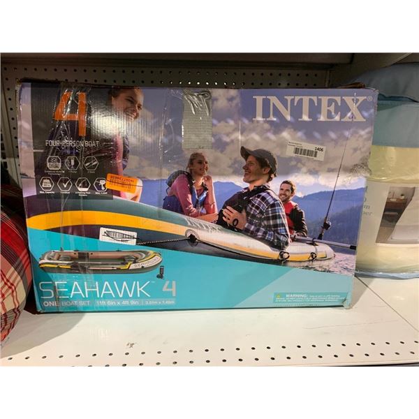 Intex 4 Person Seahawk 4 Inflatable Boat
