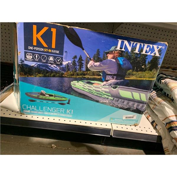 Intex K1 One Person Sit-In Challenger K1 Kyak