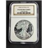 Image 1 : 2004 W American Silver Eagle Proof NGC Graded PF69 UCAM