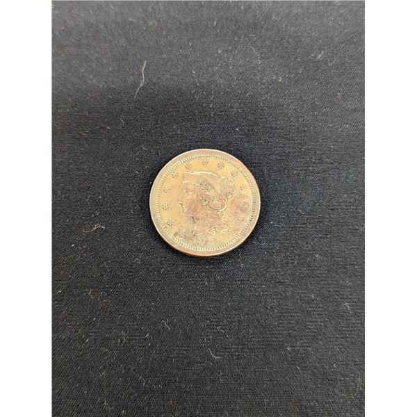 1856 Braided Hair Large Cent