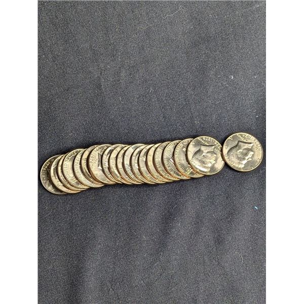 1776-1976 Bicentennial Half Dollar BU Roll