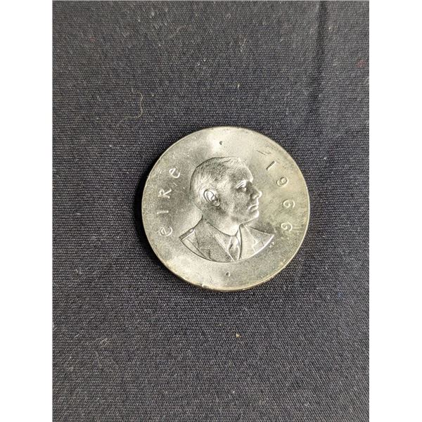 1966 Ireland 10 Shilling Silver Commemorative Gem BU