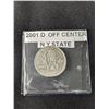 Image 1 : 2001 D Statehood Quarter NY State Off Center Error