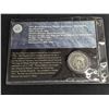 Image 2 : 1991 S Proof Mount Rushmore Commemorative Silver Dollar With Stamp