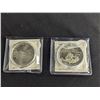 Image 1 : Lot of two Republic of Liberia $5 Commemorative Coins