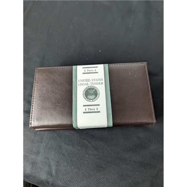 A Lot of (4ct) Two Dollar Note in Holders.