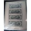 Image 5 : Two Dollar Notes Folio from PCS plus uncut sheet 7 Notes Total