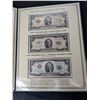 Image 6 : Two Dollar Notes Folio from PCS plus uncut sheet 7 Notes Total