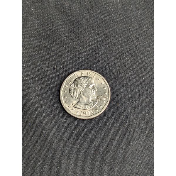 1979-P Susan B Anthony Dollar Wide Rim / Near Date Unc