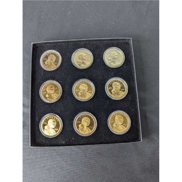 A Run of Sacagawea S Proofs 2000 - 2008 Very Nice Coins