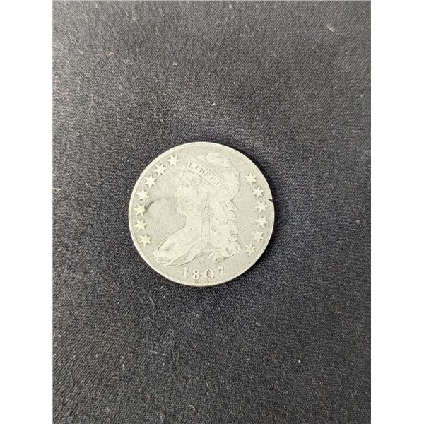 1807 Capped Bust Half Dollar Large Star Variety