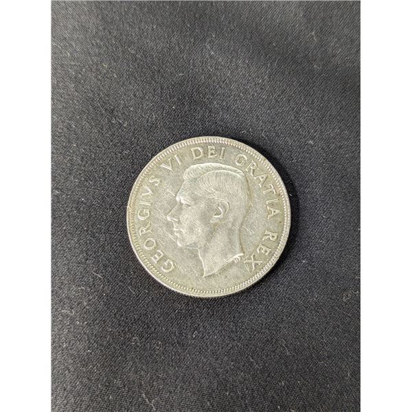 1949 Canadian Silver Dollar in BU