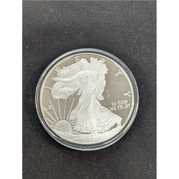 2010 W American Silver Proof Eagle.