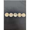 Image 1 : Lot of Five (5ct) Commemorative Half Dollar Proofs.