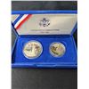 Image 1 : 1986 S Statue Of Liberty Commemorative 2pc Set