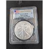 Image 1 : 2023 (W) US Sliver Eagle Dollar PCGS MS70 First Strike