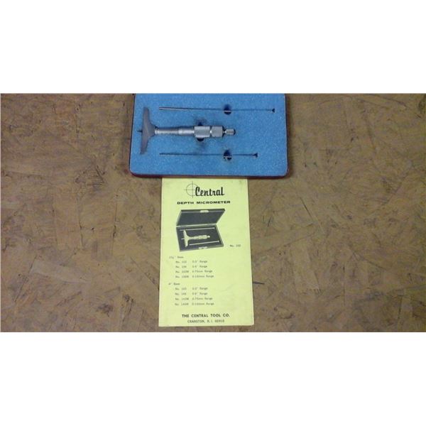 Dept Gage Micrometer set