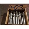 Image 1 : Lot(6) of assorted Roughing style End Mill for Aluminum