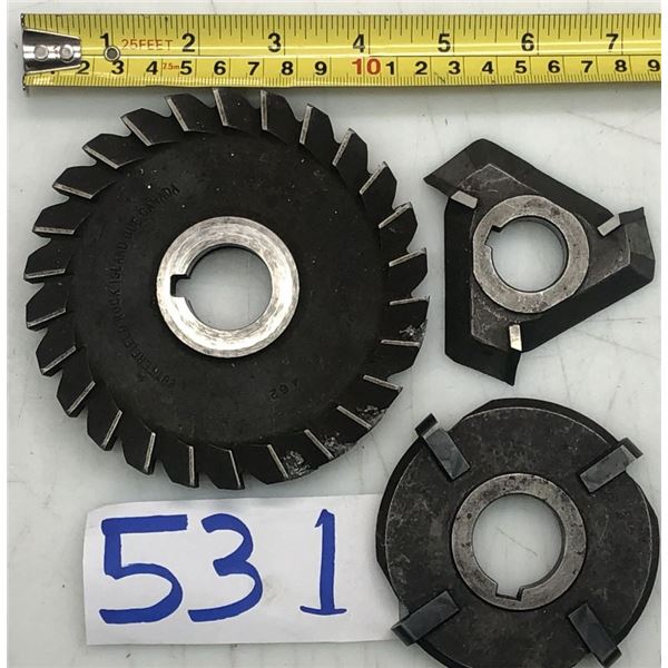 Lot (3) Milling Cutter