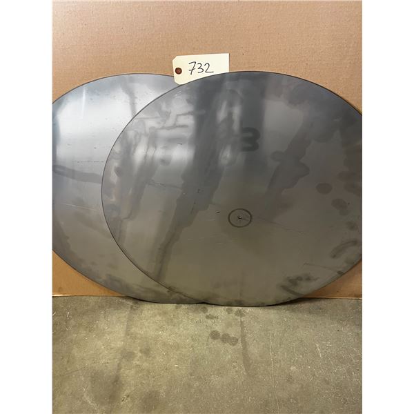 INOX 304 CERCLE = ,035 X 31 1/2 / LOT DE 2