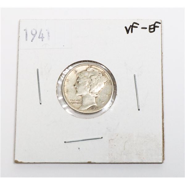 1941 USA MERCURY DIME (90% SILVER)