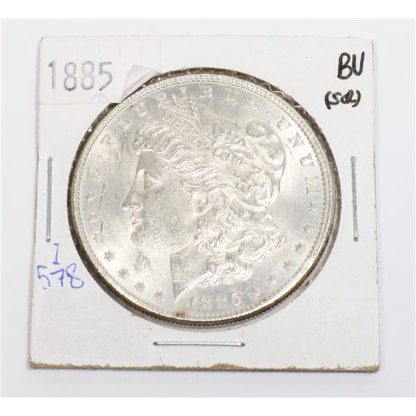 1885 MORGAN SILVER DOLLAR