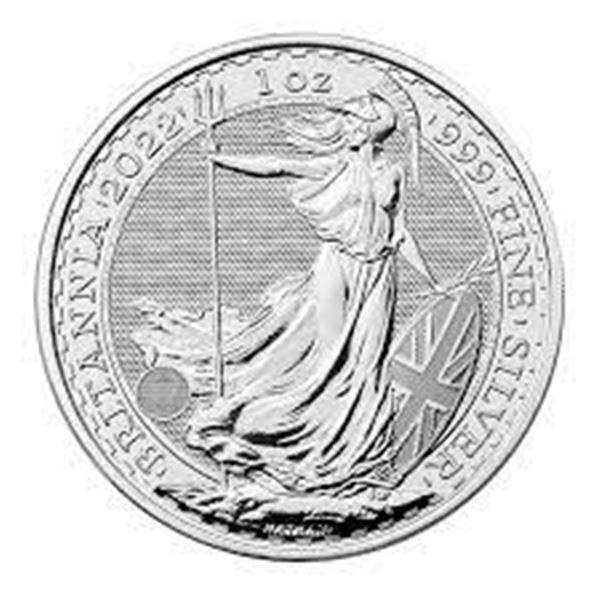 1-0Z 2022 BRITANNIA SILVER COIN. THE ROYAL