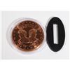 Image 1 : 1-OZ FINE COPPER ROUND GEMINI, COMES WITH