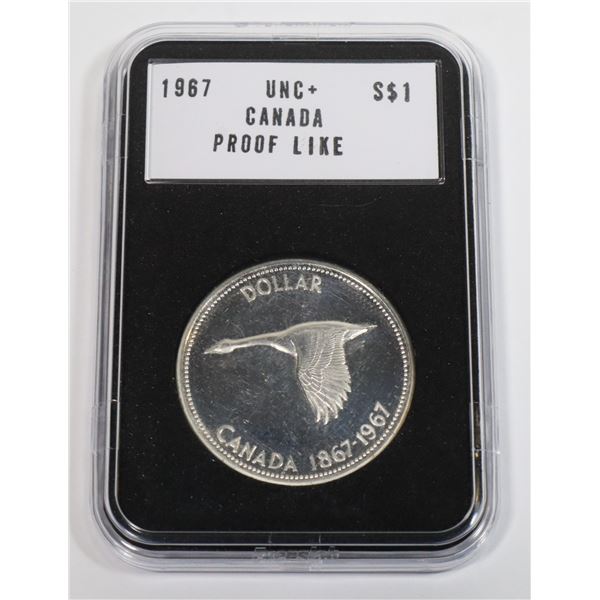 1967 CANADA SILVER DOLLAR PROOF LIKE