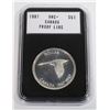 Image 1 : 1967 CANADA SILVER DOLLAR PROOF LIKE