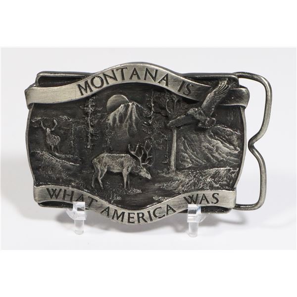 MONTANA IS WHAT AMERICA WAS ANTIQUE BELT