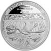 Image 1 : PLESIOSAURUS PREHISTORIC LIFE 2020 1-OZ SILVER