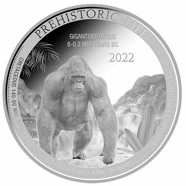 GIGANTOPITHECUS PREHISTORIC LIFE 2022 1-OZ