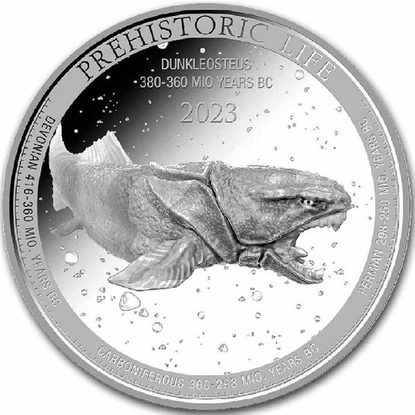 DUNKLEOSTEUS PREHISTORIC LIFE 2023 1-OZ