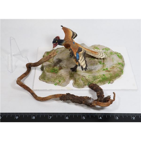 ARCHAEOPTERYX DIAORAMA WITH MED SIZE COIN EASEL