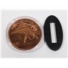 Image 1 : 1-OZ FINE COPPER PARASAUROLOPHUS ROUND IN
