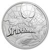 Image 1 : 1-OZ 2017 SPIDERMAN SILVER COIN-FIRST IN SERIES