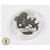 Image 2 : 1-OZ 2018 IRONMAN SILVER COIN- FOURTH IN