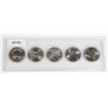 Image 1 : 270-2013 SET OF 5 AMERICA THE BEAUTIFUL BU COINS