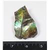 Image 1 : AMMOLITE GEM STONE. HAND POLISHED, NO RESIN