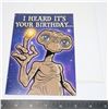 Image 1 : ET BIRTHDAY CARD