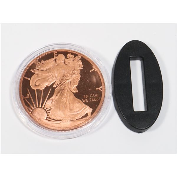 1-OZ FINE COPPER ROUND SILVER EAGLE