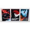 Image 1 : THREE ASSORTED MOVIE MINI POSTERS 4"X6" IN