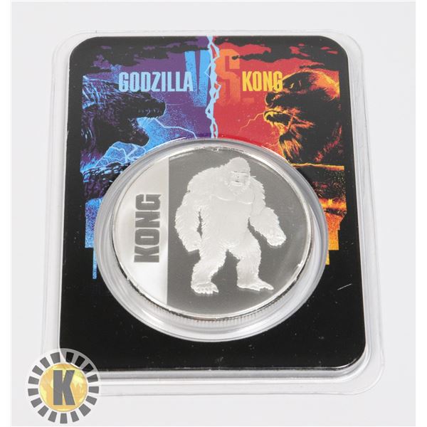 KING KONG - GODZILLA VS KONG 2021 1-OZ PURE