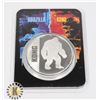 Image 1 : KING KONG - GODZILLA VS KONG 2021 1-OZ PURE