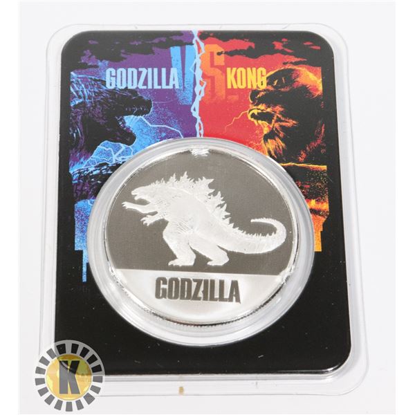 GODZILLA - GODZILLA VS KONG 2021 1-OZ PURE